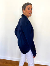 Load image into Gallery viewer, The Henri Blouse - now in midnight navy!
